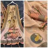 Ktd 2080 Handloom Fabric Digital Printed Saree